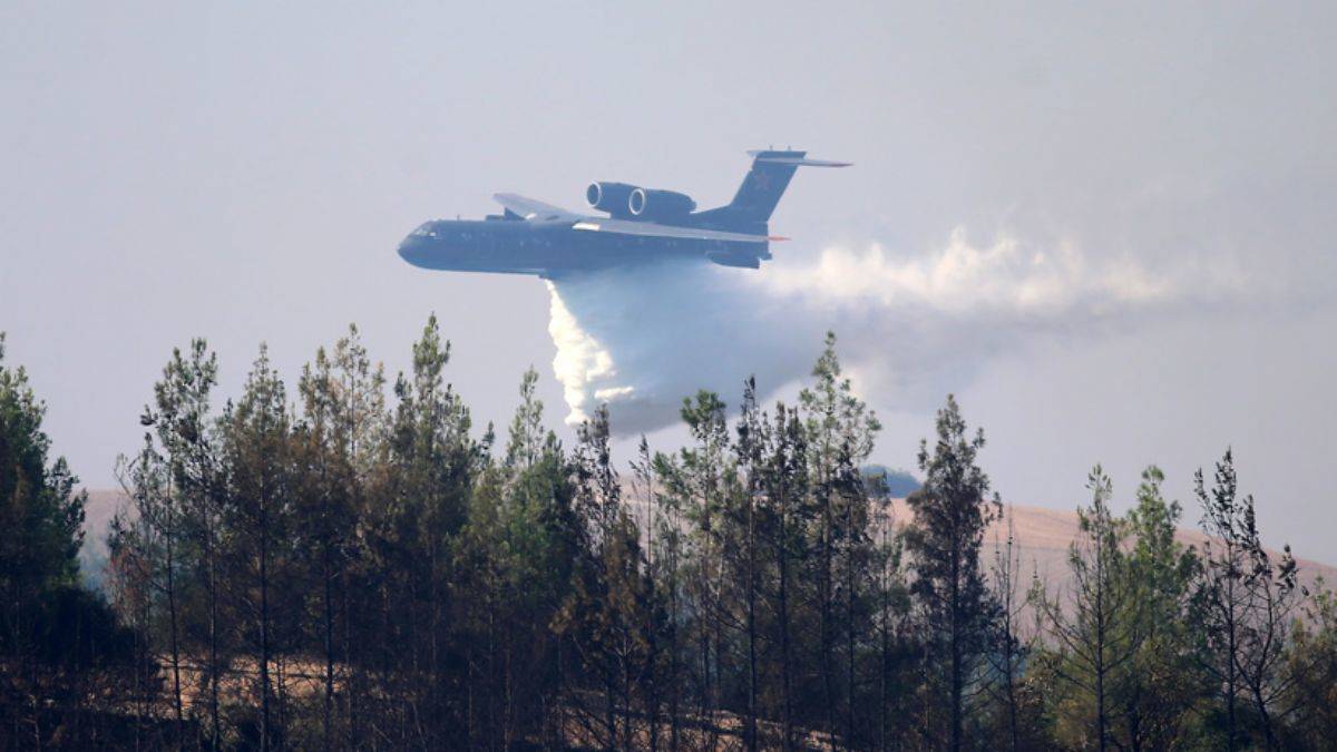 Kahramanmaraş'ta yangın söndürme uçağı düştü: 8 kişi hayatını kaybetti
