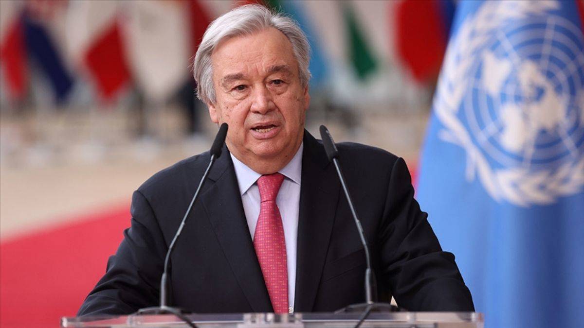 BM Genel Sekreteri Guterres'ten Türkiye'ye dayanışma mesajı
