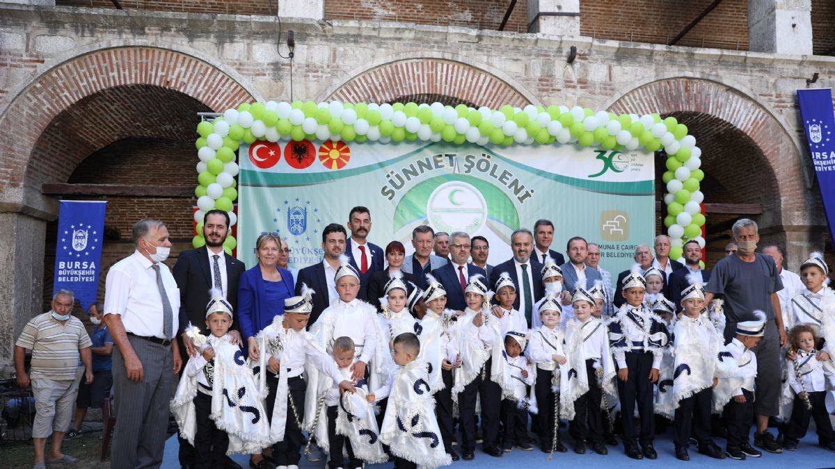 Kuzey Makedonya’da sünnet şöleni