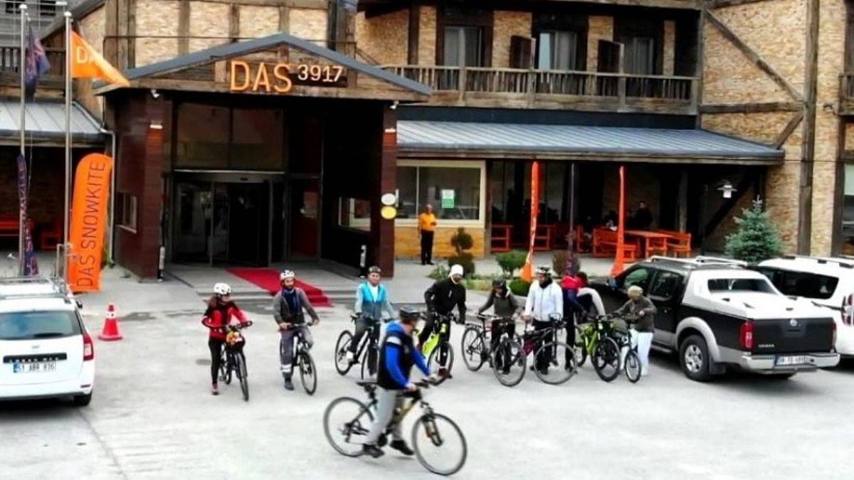 DAS 3917 Otel Bisiklet Turizmine Geçti