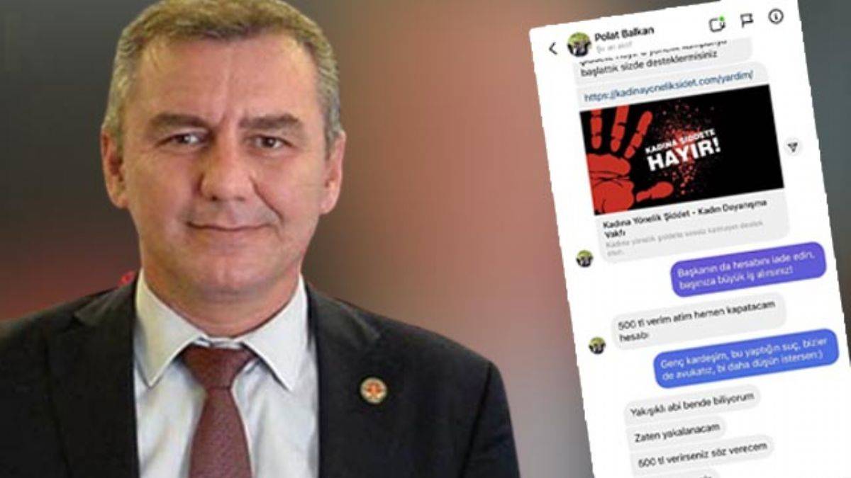 Baro başkanının hesabını çaldı, 'Zaten yakalanacağım, 500 TL verin' dedi