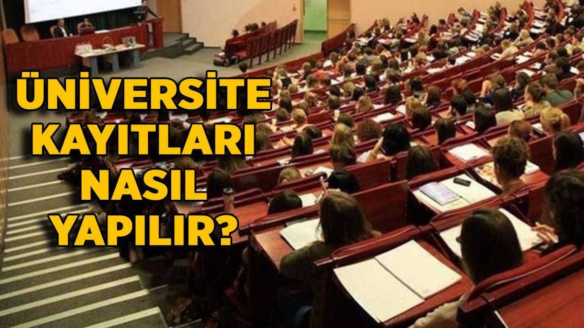 Üniversite kayıtları uzaktan (internetten) mi yapılacak? Üniversite kaydı için üniversiteye gidilecek mi?