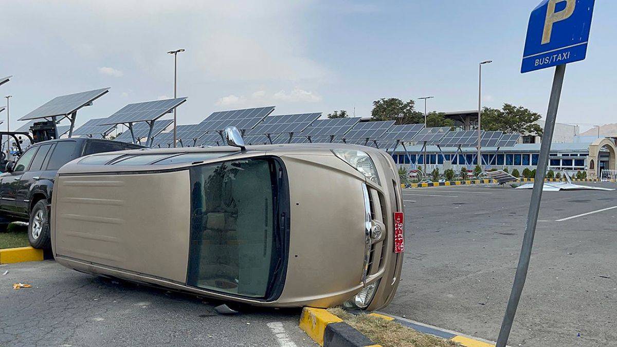 ABD askerlerinin terk ettiği Kabil Havaalanından son görüntüler