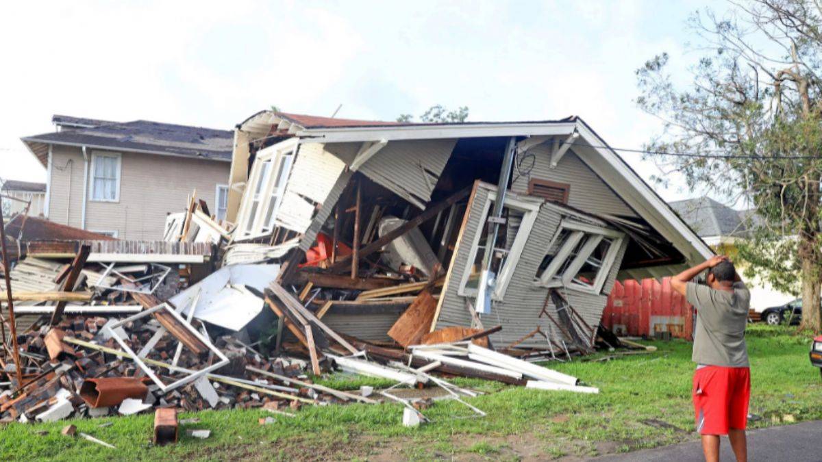 İda Kasırgası ABD'nin Louisiana eyaletini yıkıp geçti
