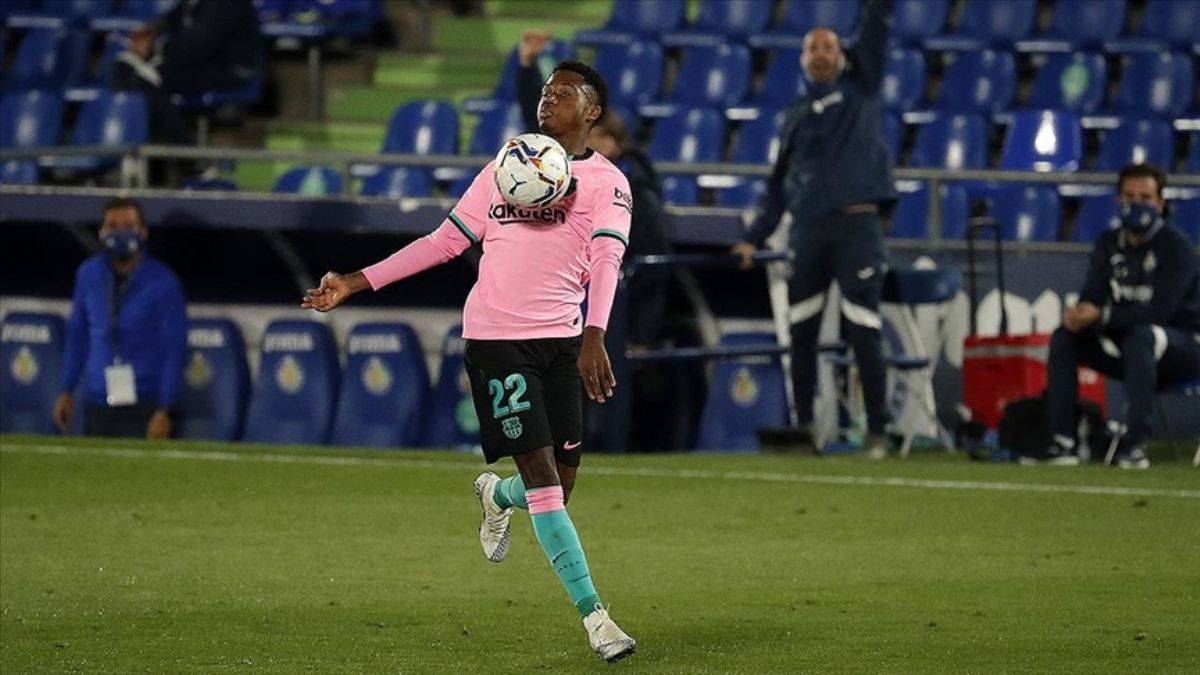 Barcelona'nın yeni '10 numarası' Ansu Fati