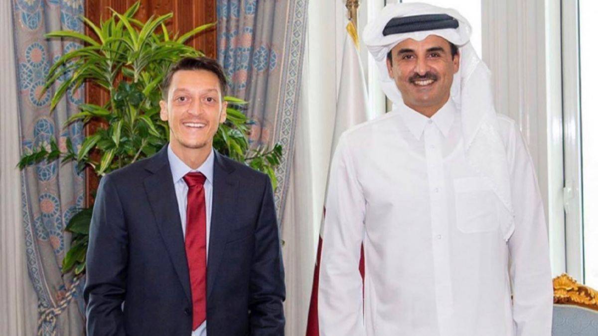 Katar Emiri, Mesut Özil'i kabul etti