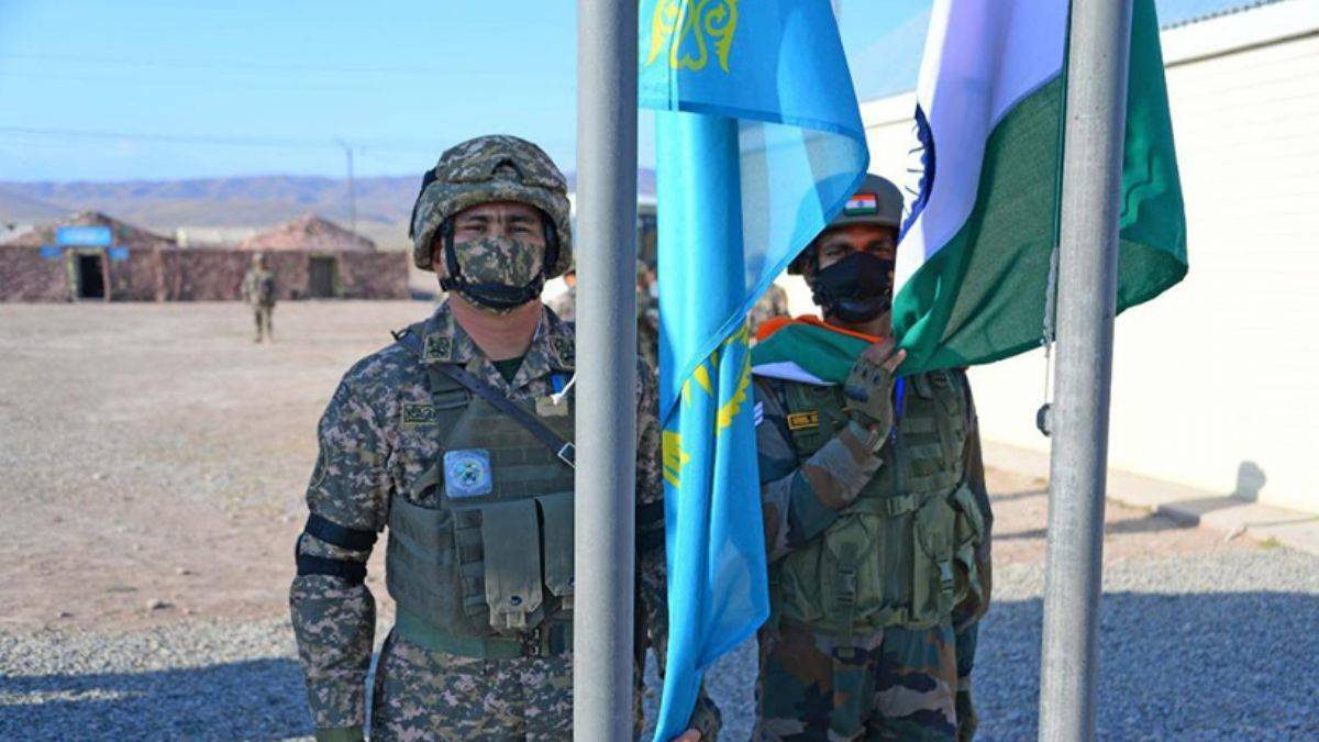 Kazakistan ve Hindistan'dan ortak askeri tatbikat