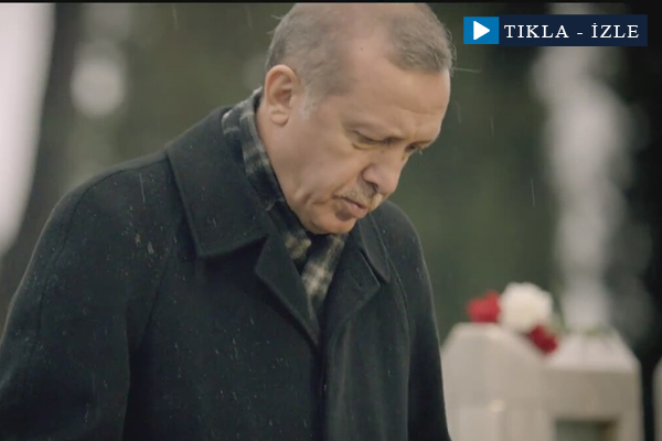 Erdoğan'ın okuduğu şiir marş oldu