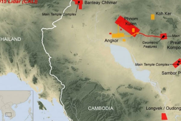 Kamboçya'da Yeraltı şehir ağı keşfedildi