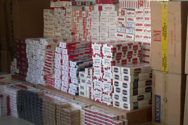 35 bin paket kaçak sigara yakalandı