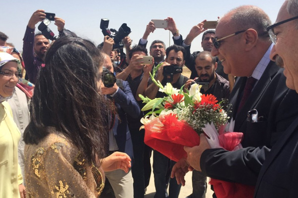 Türkeş ilk ziyaretini gerçekleştirdi