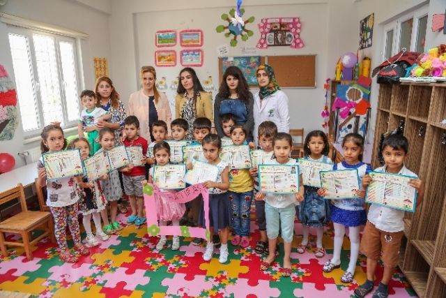 Şehitkamilli Miniklerin Karne Sevinci