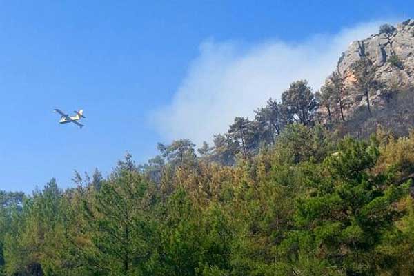 Antalya'da orman yangını