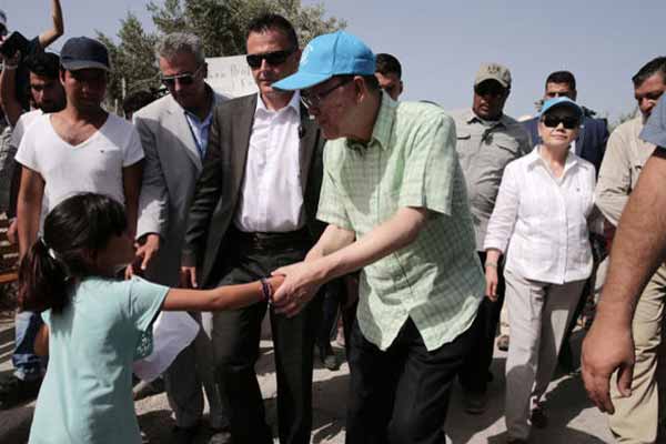 Sığınmacılar'dan Ban'a: Bize yardım et