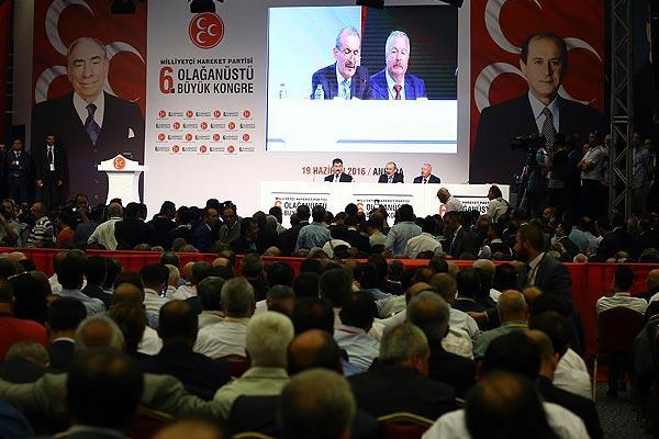 MHP'de 6. Olağanüstü Büyük Kongre başladı