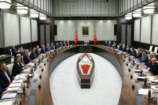 Bakanlar Kurulu Beştepe’de toplandı