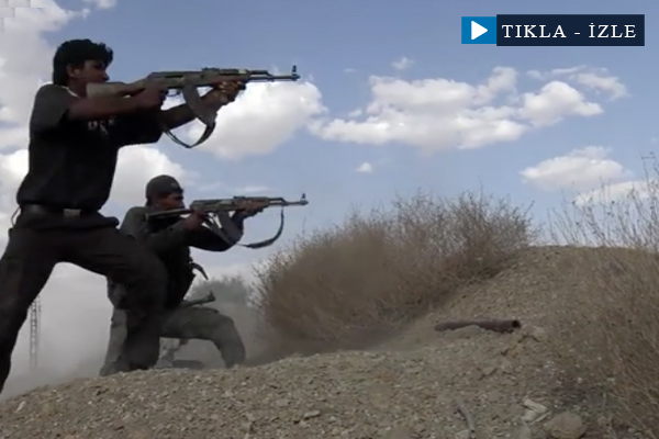 Suriye'nin kalbi Şam'dan sıcak çatışma görüntüleri