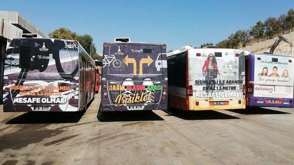 İzmir'de Bisikletliler İçin Farkındalık Kampanyası