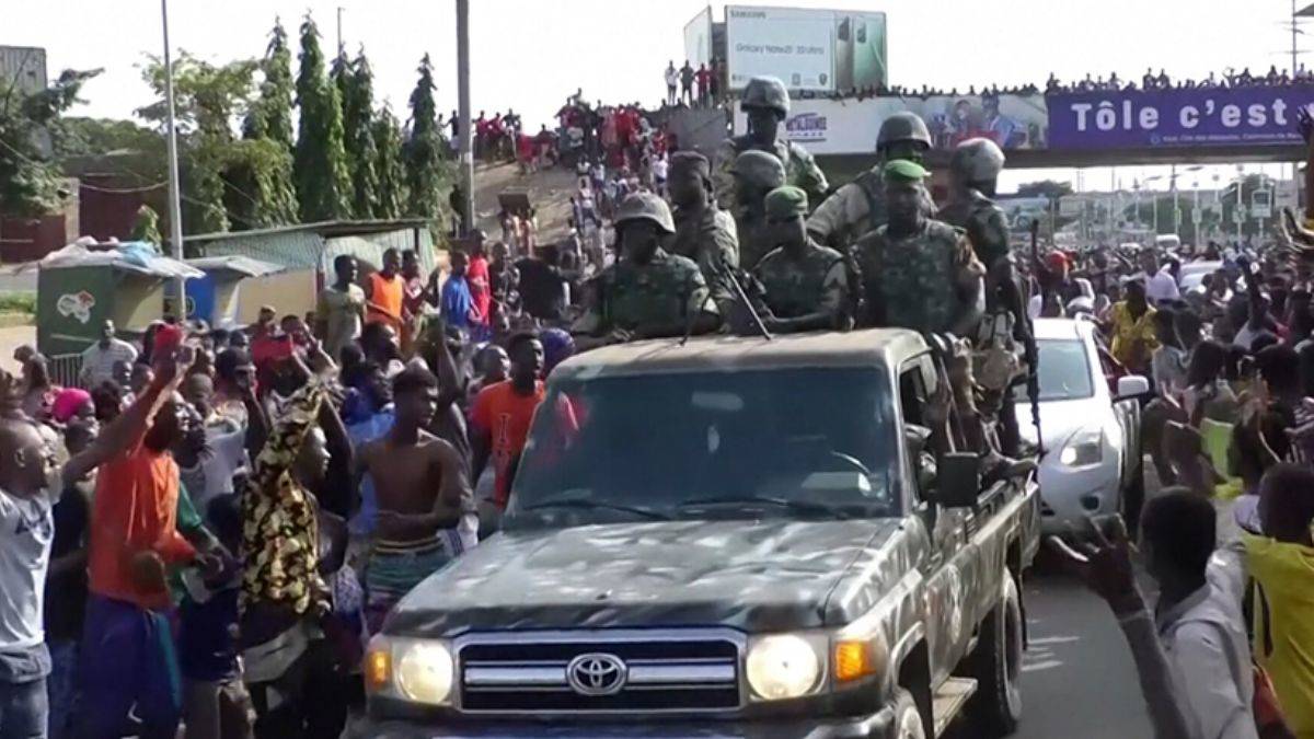 ABD ve Fransa'dan Gine'deki darbeye kınama