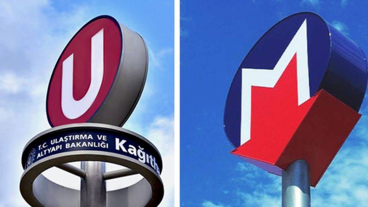 İstanbul'da metro logosu neden değişti? İstanbul yeni metro simgesi neden U harfi?