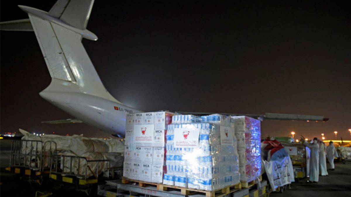 Katar'dan insani yardım taşıyan üçüncü uçak Kabil'e ulaştı