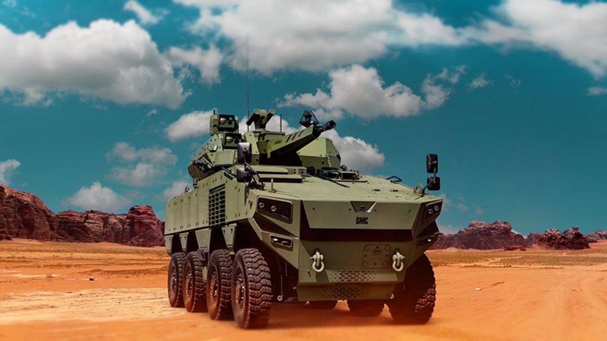 Türkiye'nin yeni zırhlı aracı Altuğ 8x8 göreve hazırlanıyor