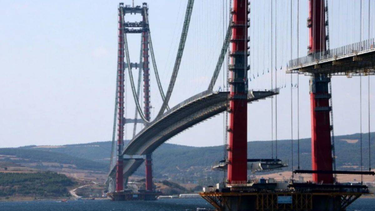 1915 Çanakkale Köprüsü adım adım tamamlanıyor