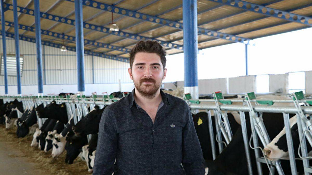 Avrupa'da görüp etkilendi: Devlet desteğiyle çiftlik kurdu