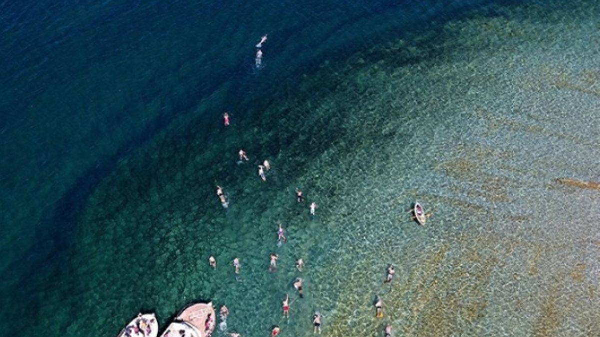 Van Gölü'nde düzenlenen ‘Adır Adası'nda Yüzme Festivali’ ilgi gördü
