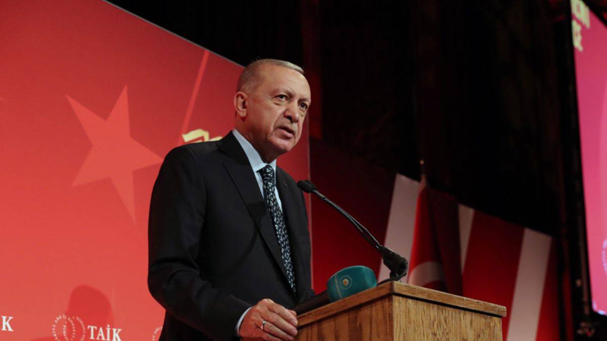 Erdoğan, ABD'deki iş insanlarıyla bir araya geldi