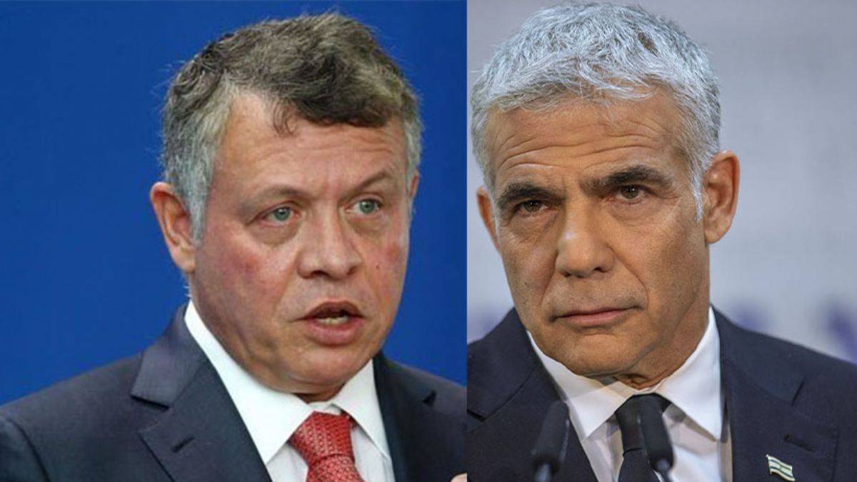 'İsrailli bakan Lapid, Kralı Abdullah ile gizlice görüştü'