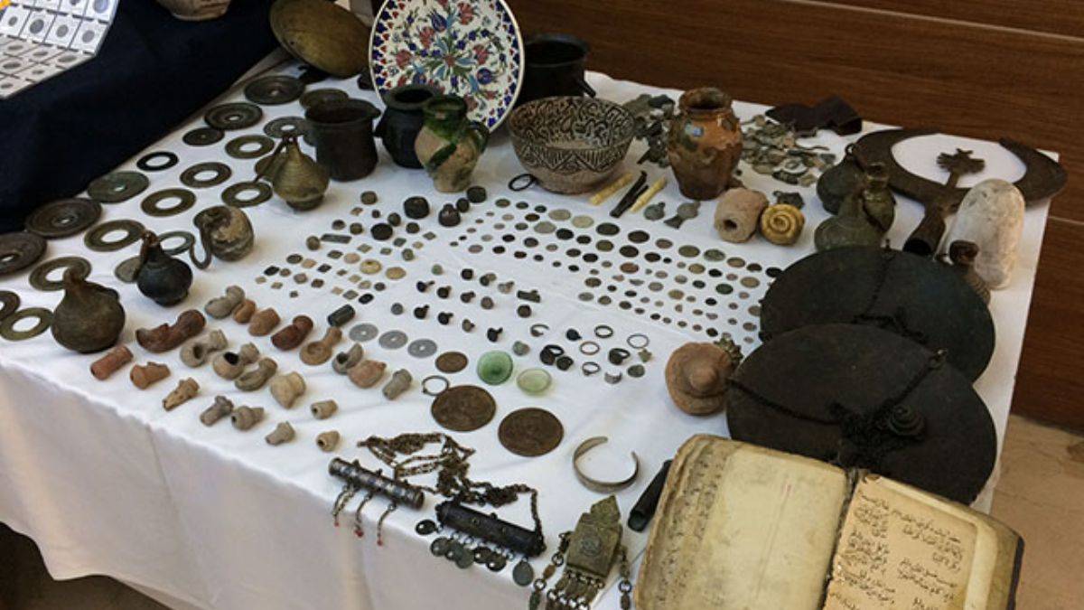 5 ilde 5 bin 829 adet tarihi eser ele geçirildi