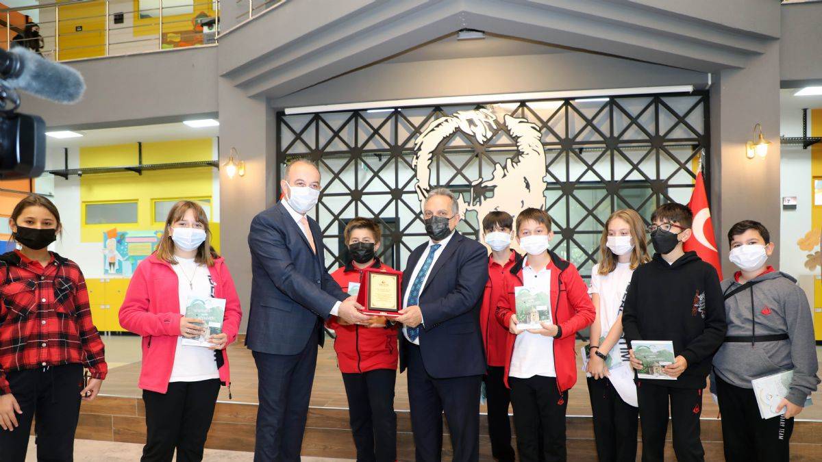 Başkan Yalçın'a eğitime katkı teşekkürü