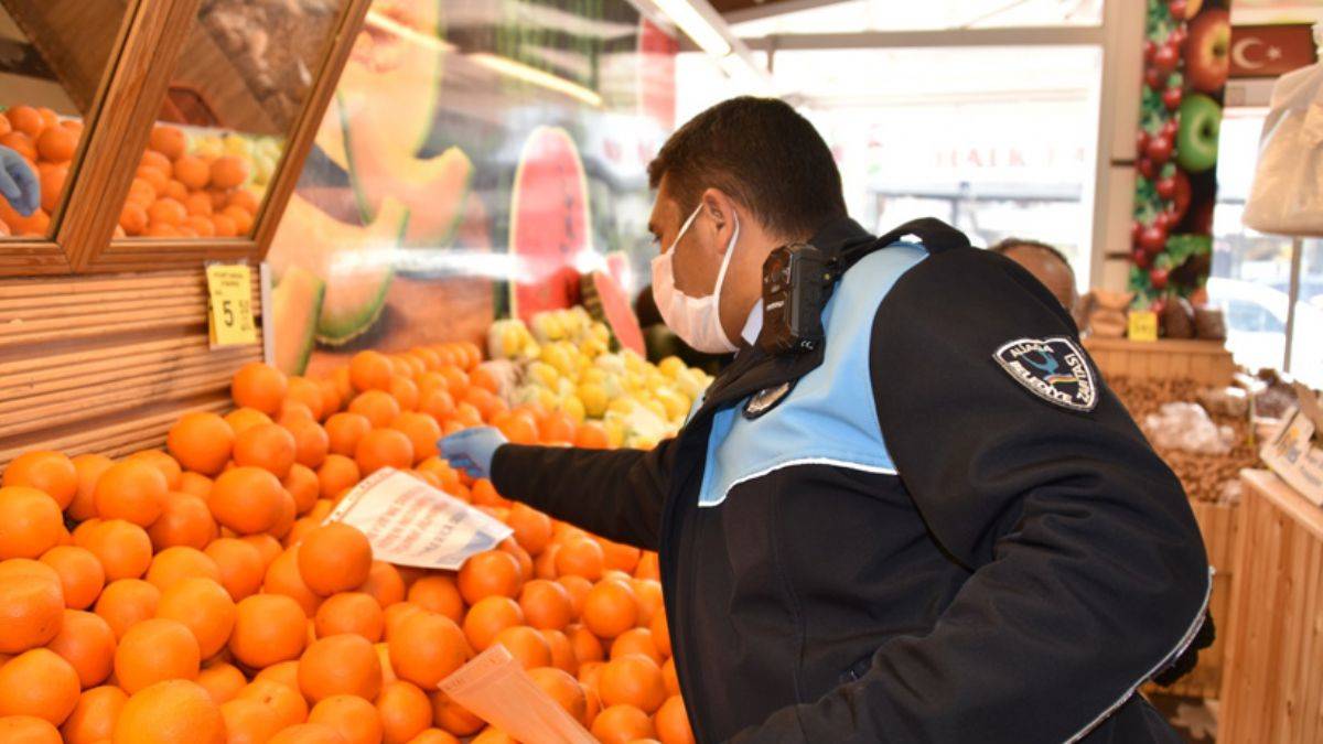 Zincir marketlerde fiyat ve etiket denetimi