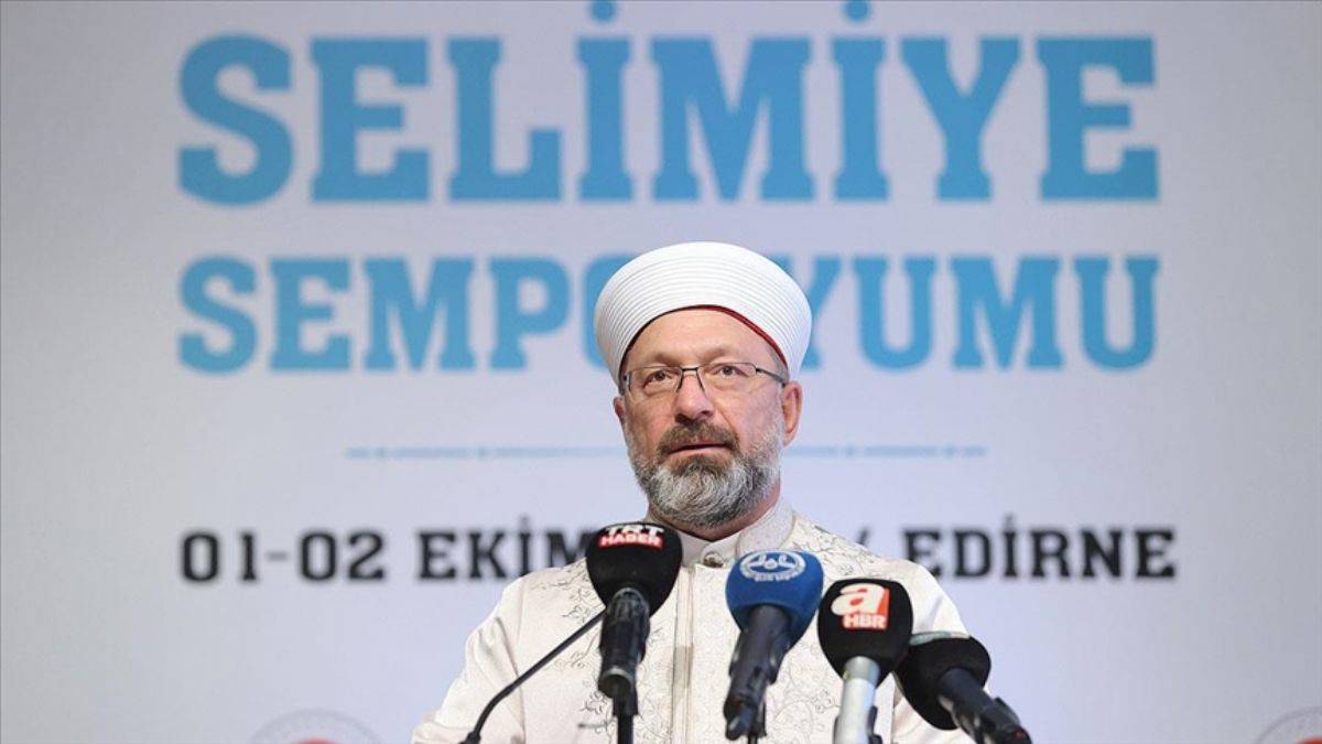 Erbaş projeyi duyurdu: 'Cami mimarisi standartları'
