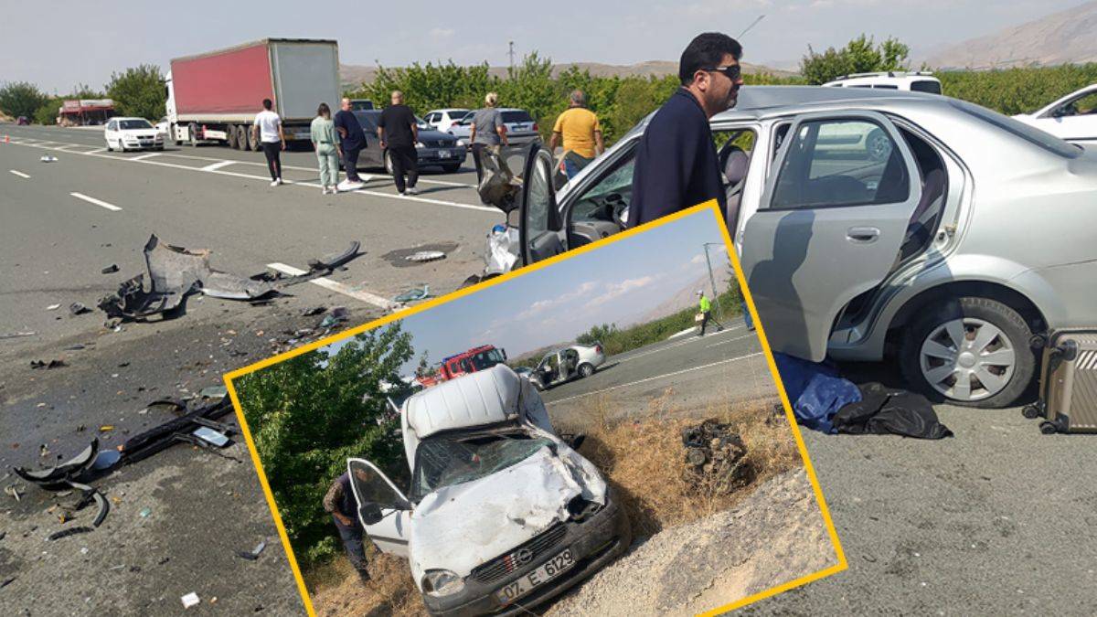 Malatya'da zincirleme kaza: Ölü ve yaralılar var