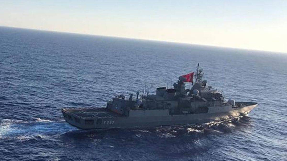 Akdeniz'de gerginlik! Rum gemisi Türk kıta sahanlığına izinsiz girdi