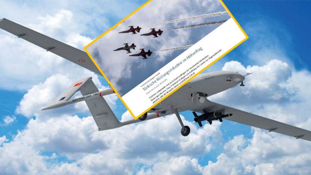 Alman gazetesinden Türk SİHA’larına övgü