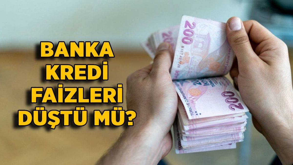 banka kredi faiz oranlari dustu mu konut ev kredisi ihtiyac kredisi faizleri dusecek mi timeturk haber