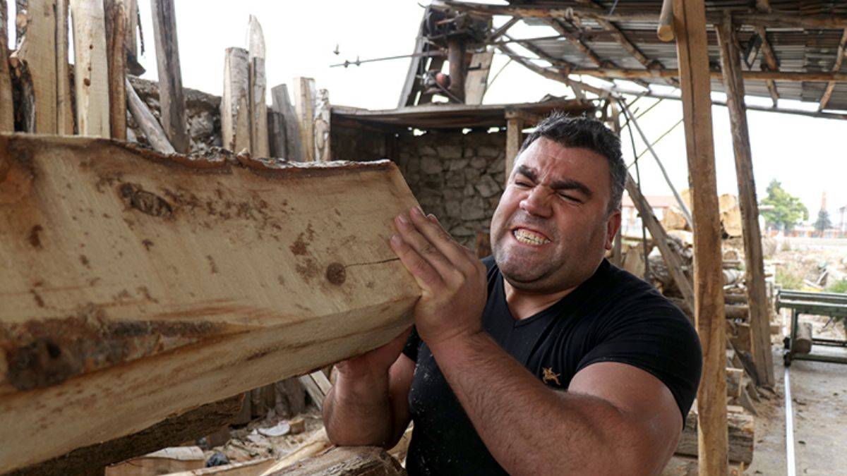 Altuntaş, Bilek Güreşi Dünya Şampiyonası'na tomrukla hazırlanıyor