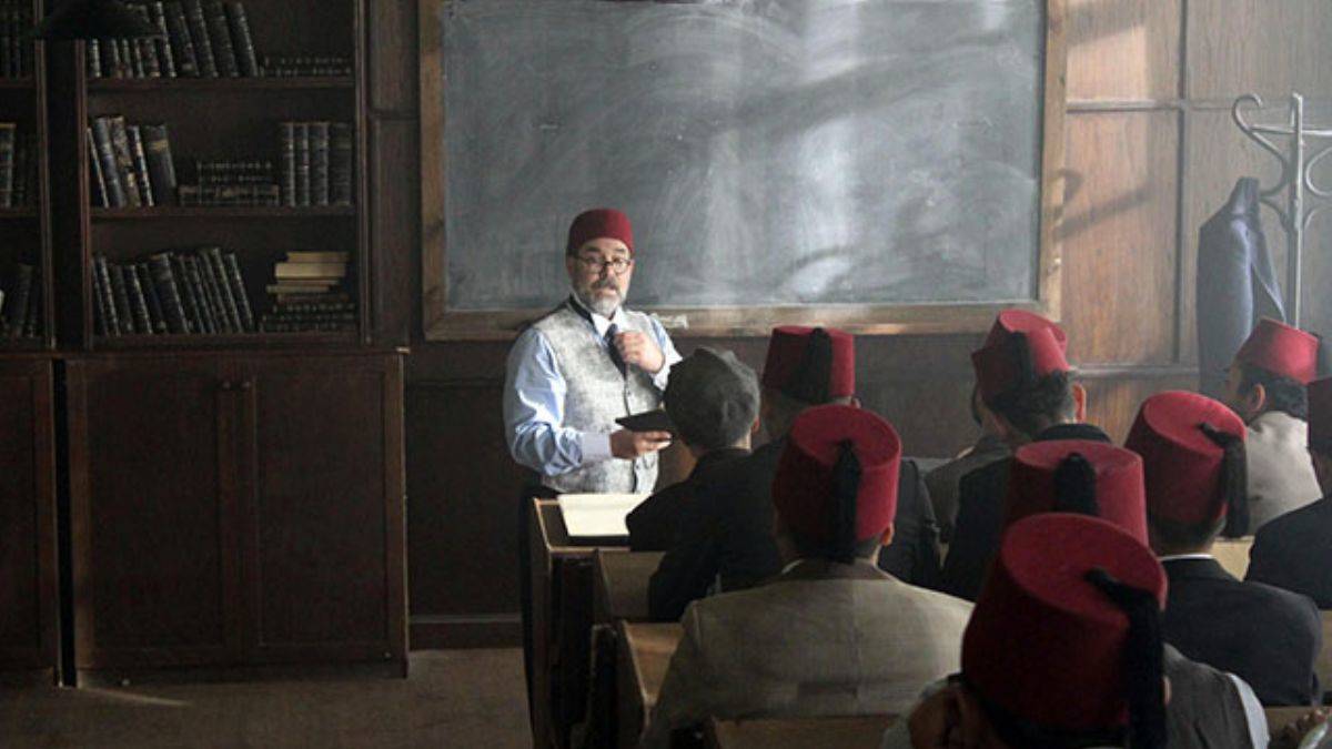 Akif dizisi İzmit'teki film platosunda çekiliyor