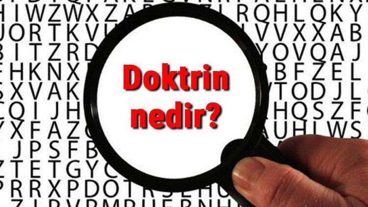 Doktrin nedir?