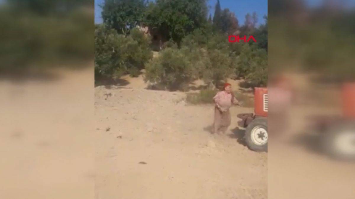 Traktör ile ablalarını ezmeye çalıştılar