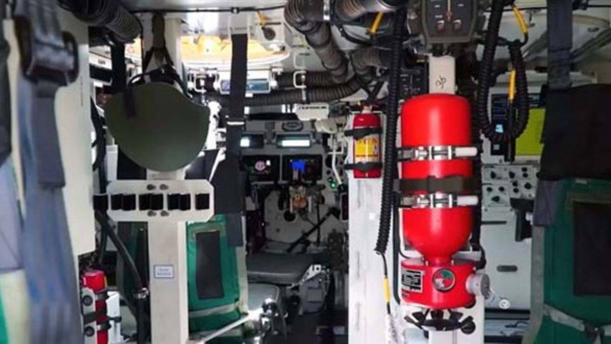 Mehmetçiği koruyan yerli yangın söndürme sistemi