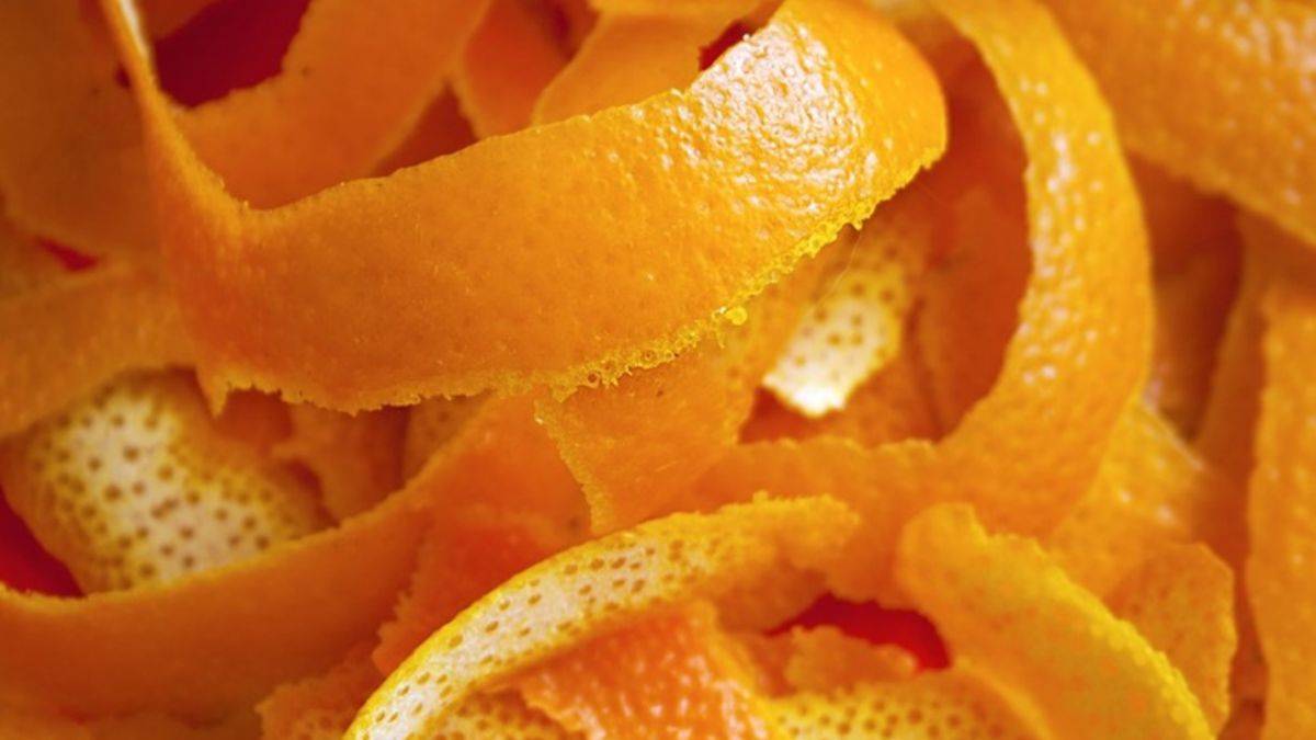 Portakalın kabuklarını atmayın!