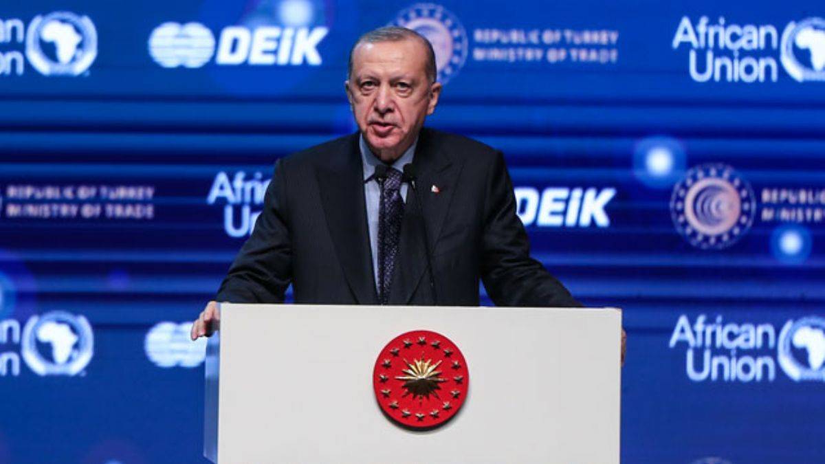 Erdoğan: Afrika ile ticaret hedefimiz 75 milyar dolar