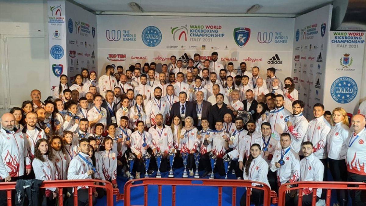Türkiye, Kick Boks'ta 42 madalya kazandı