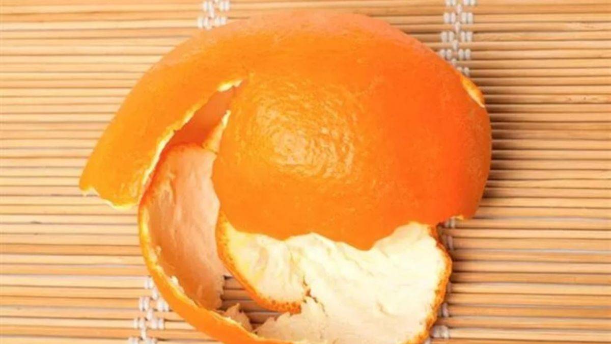 Mandalina kabuğunu koklarsanız...