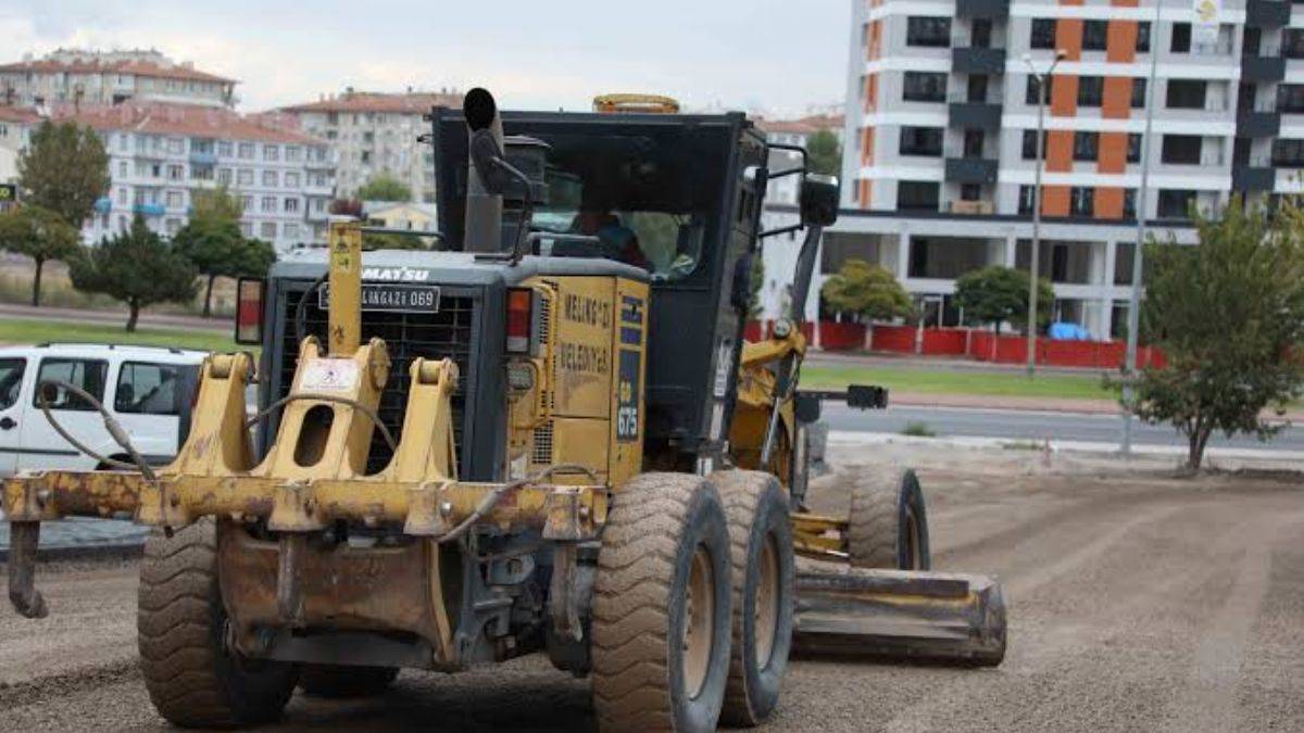 Kentsel dönüşüm alanında çevre düzeni çalışması devam ediyor