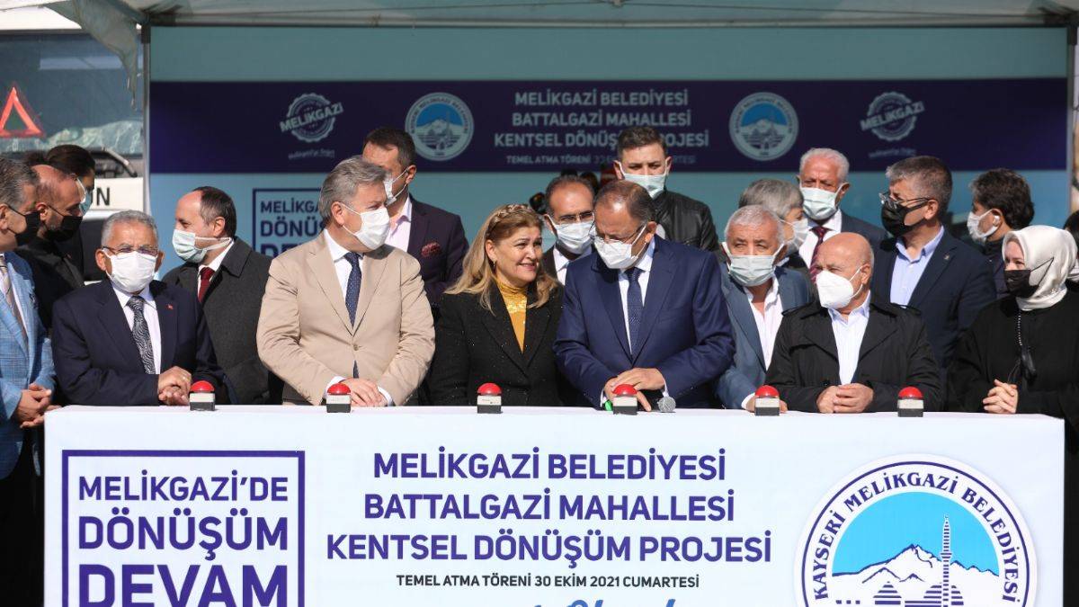 Melikgazi dönüşüyor, mahalleler yenileniyor